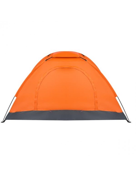 LEAMER Outdoor Pop Up Camping Tent for 2-3 Person 200 x 150 x 115 cm Waterproof Folding Dome Tent Quick Opening Sunscreen Camping Tent with Carrying Bag