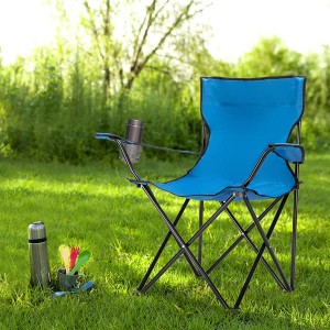 Small Camp Chair 80x50x50 Blue