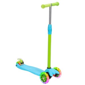 3 Wheel Kids Scooter 3 Height Adjustable Pu Flashing Wheels